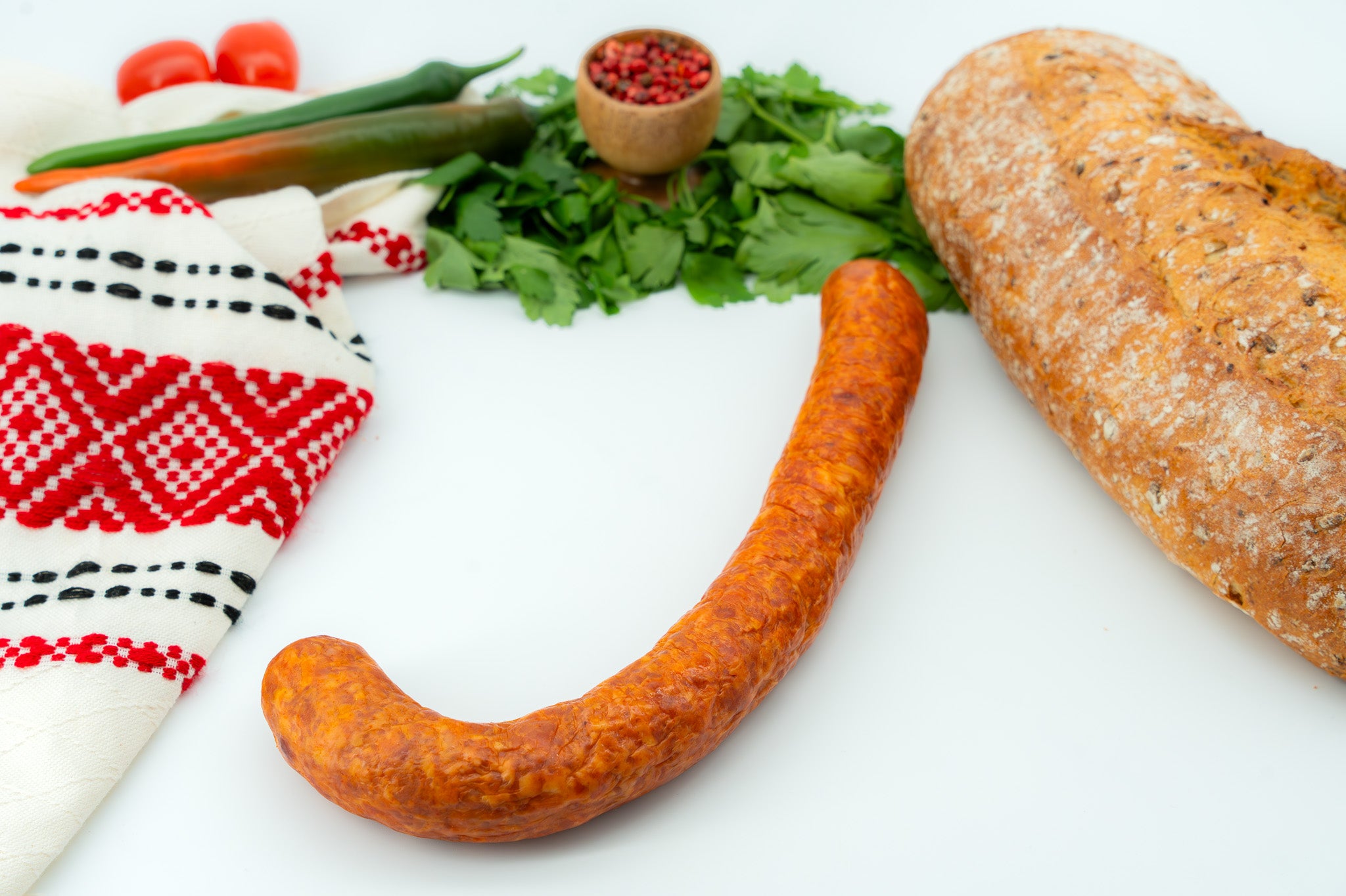 Carnati de porc afumati